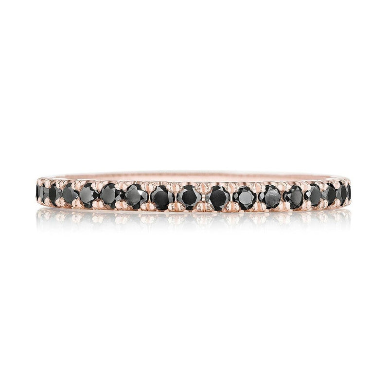 String of Black Diamonds Ring
