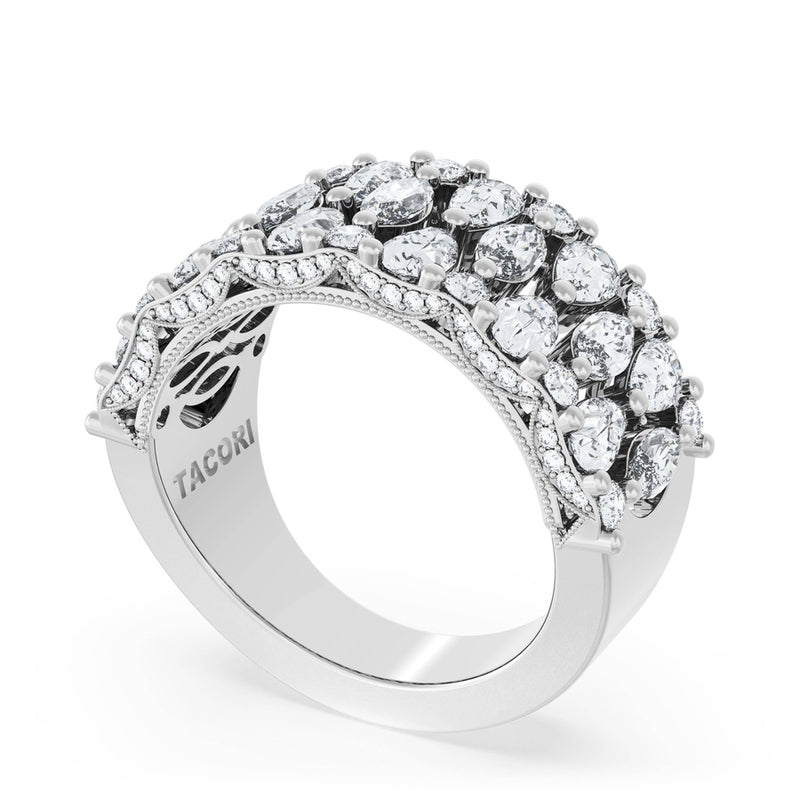 Marquise and Pear Mosaic Band