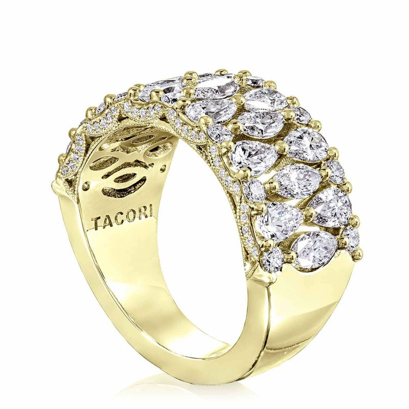 Marquise and Pear Mosaic Band