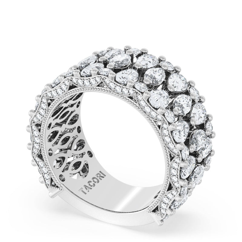 Marquise and Pear Mosaic Band