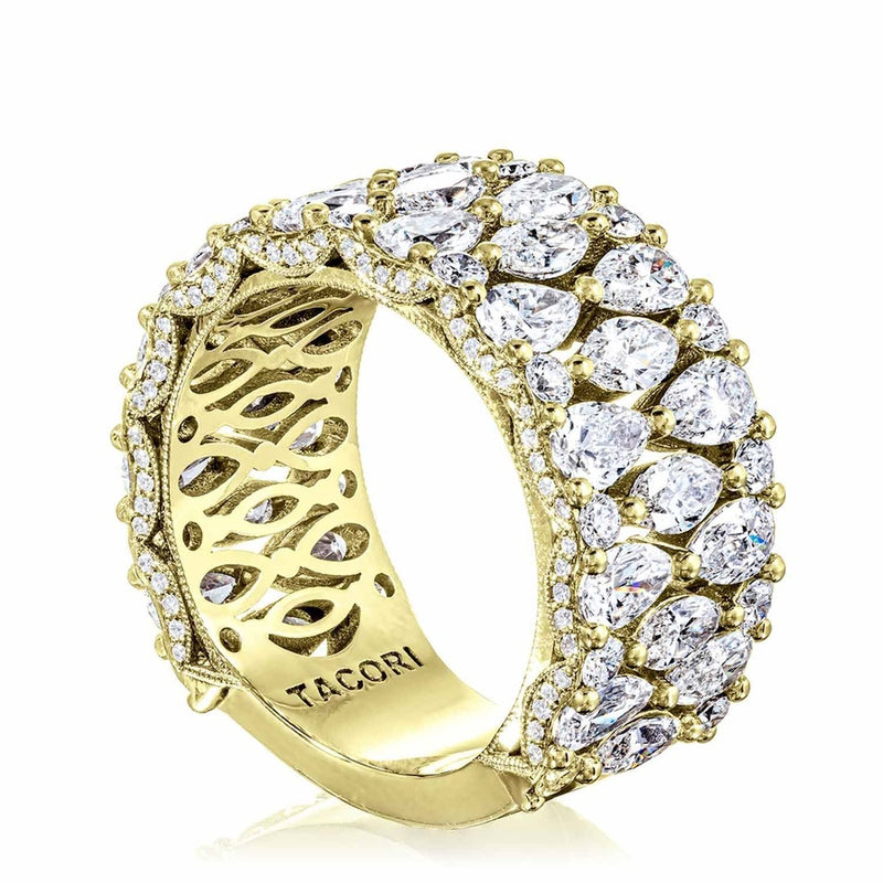 Marquise and Pear Mosaic Band