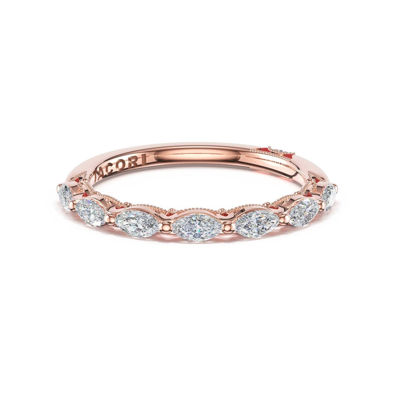 Diamond Eternity Band in 14kt Rose Gold