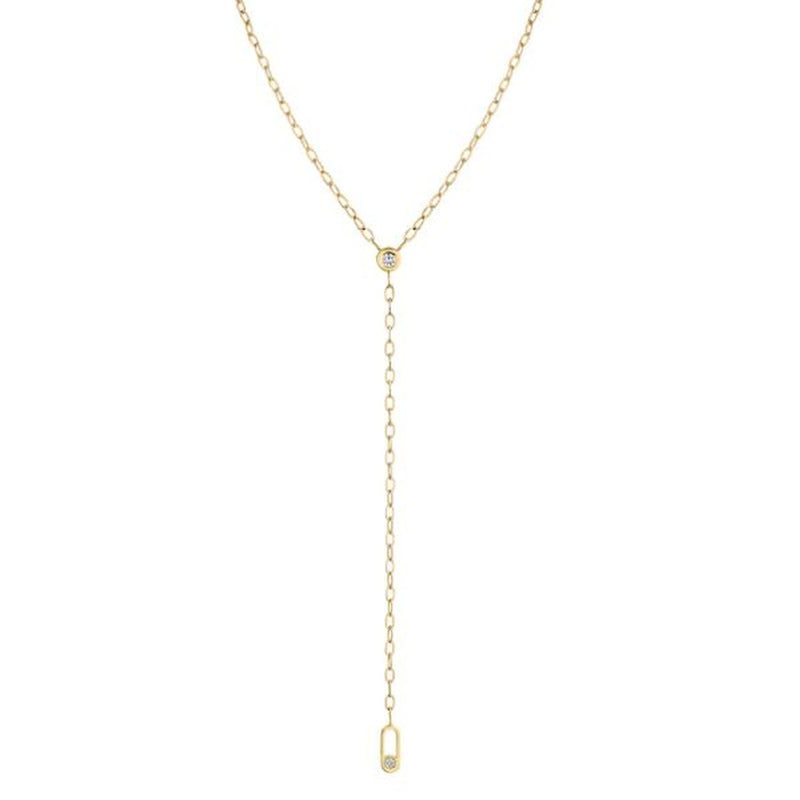 2=.11TW SI G-H 14KY NECKLACE