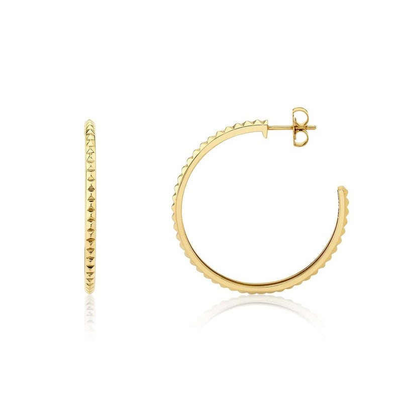 14KY HOOP EARRING