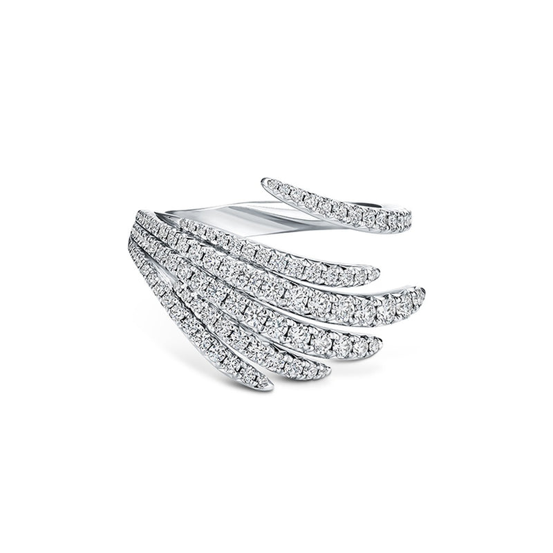 Hearts On Fire Vela Cocktail Ring UU2652 : 0.90 : 7.00 : 18KW : GH/VS