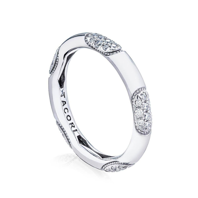 360° Foundation Ring, 3mm in 14kt White Gold