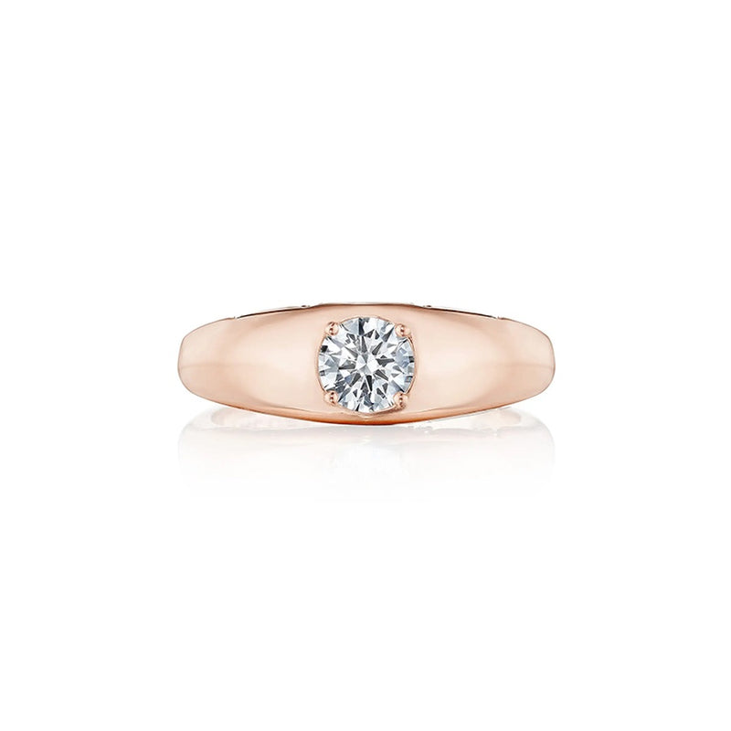 Domed Diamond Ring - 0.52ct