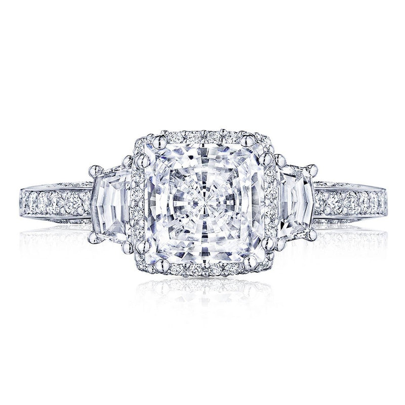 Princess 3-Stone Engagement Ring