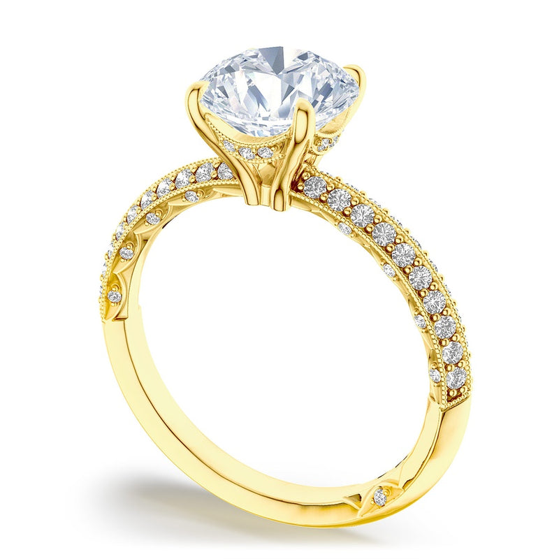 Round Solitaire Engagement Ring