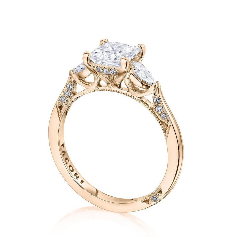 Princess 3-Stone Engagement Ring