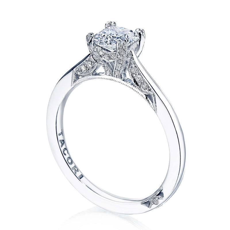 Princess Bloom Engagement Ring