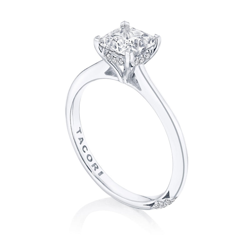 Princess Solitaire Engagement Ring