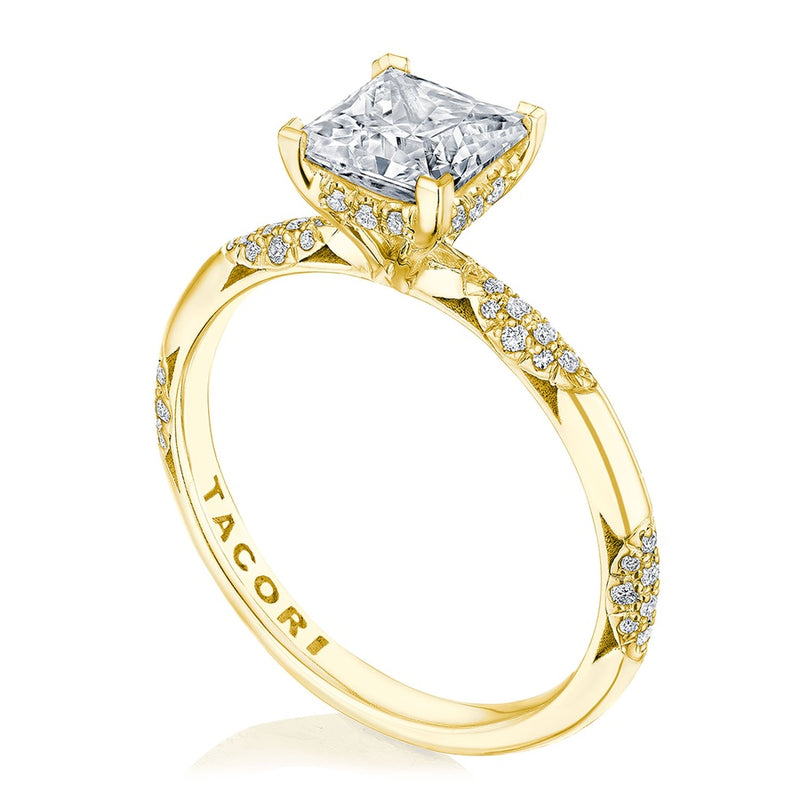 Princess Solitaire Engagement Ring