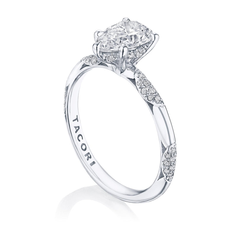 Pear Solitaire Engagement Ring