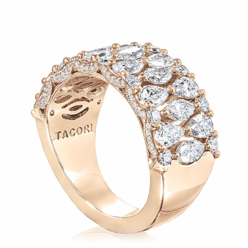 Marquise and Pear Mosaic Band