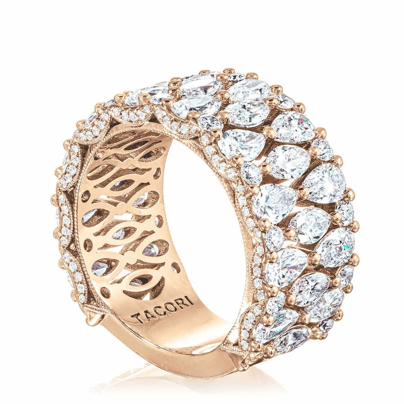 Marquise and Pear Mosaic Band