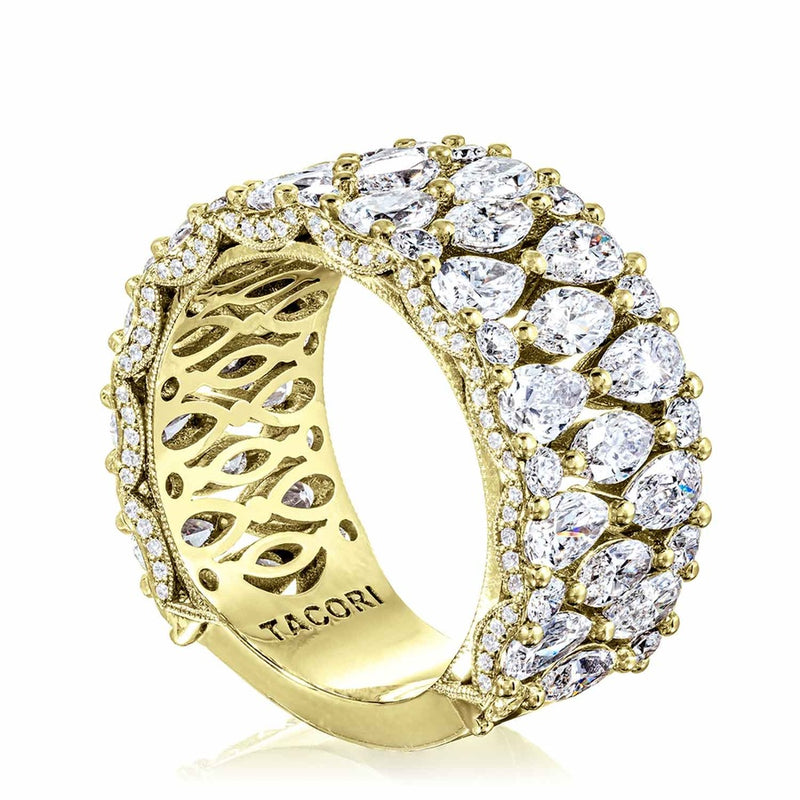 Marquise and Pear Mosaic Band