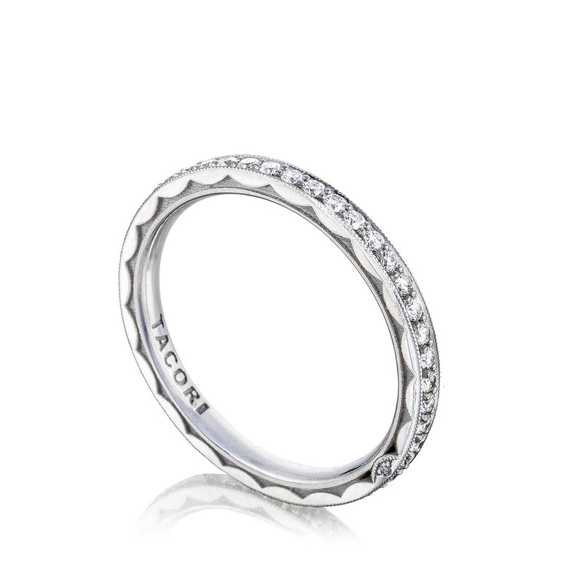 Pavé Diamond Wedding Band