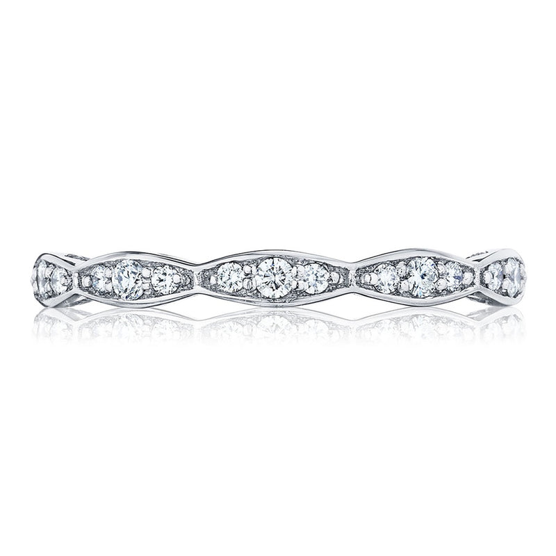 Marquise Design Wedding Band with Diamond