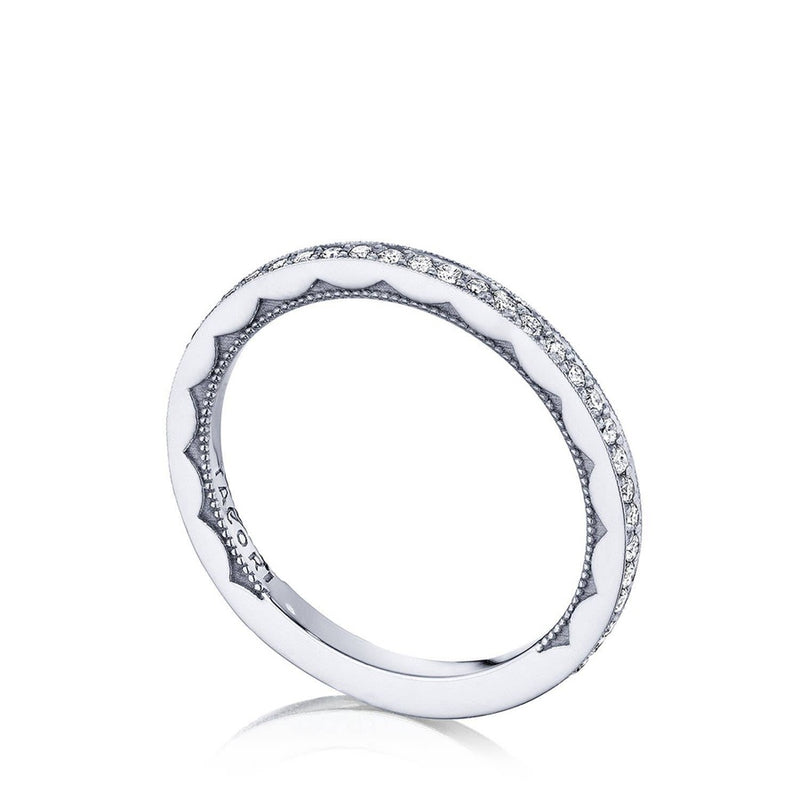 Pavé Diamond Wedding Band - 1.5mm