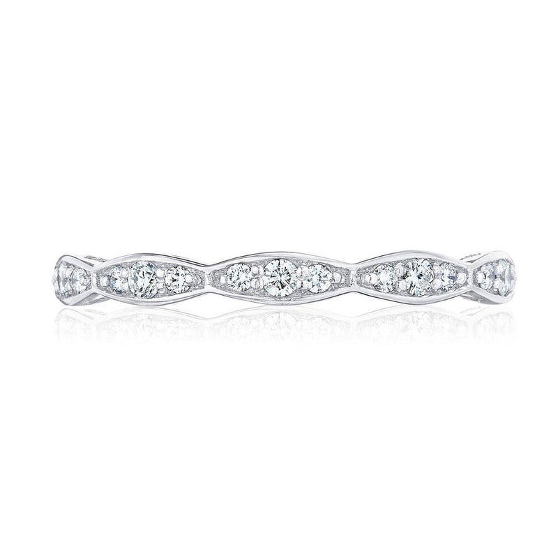Marquise Design Wedding Band - 2.5mm