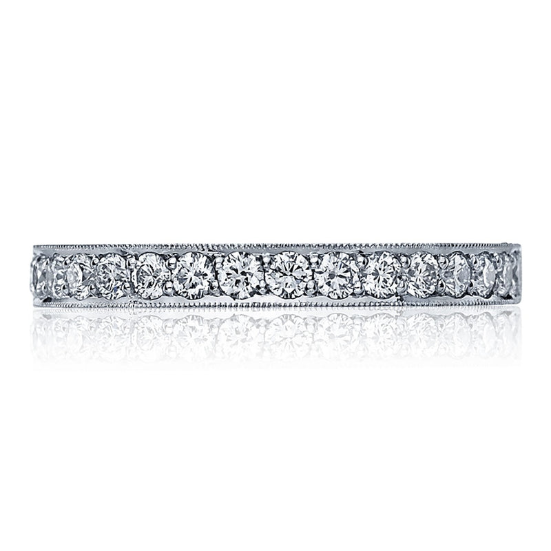 Pavé Diamond Wedding Band - 2.5mm