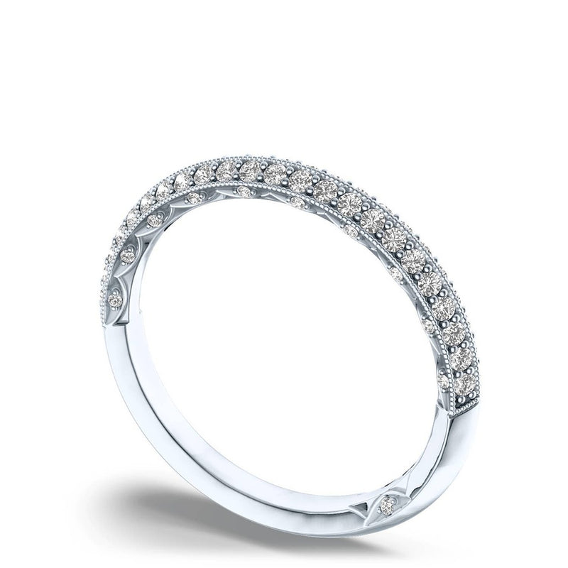 Knife Edge Wedding Band