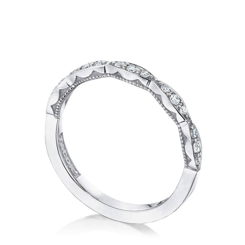 Marquise Design Wedding Band with Diamond