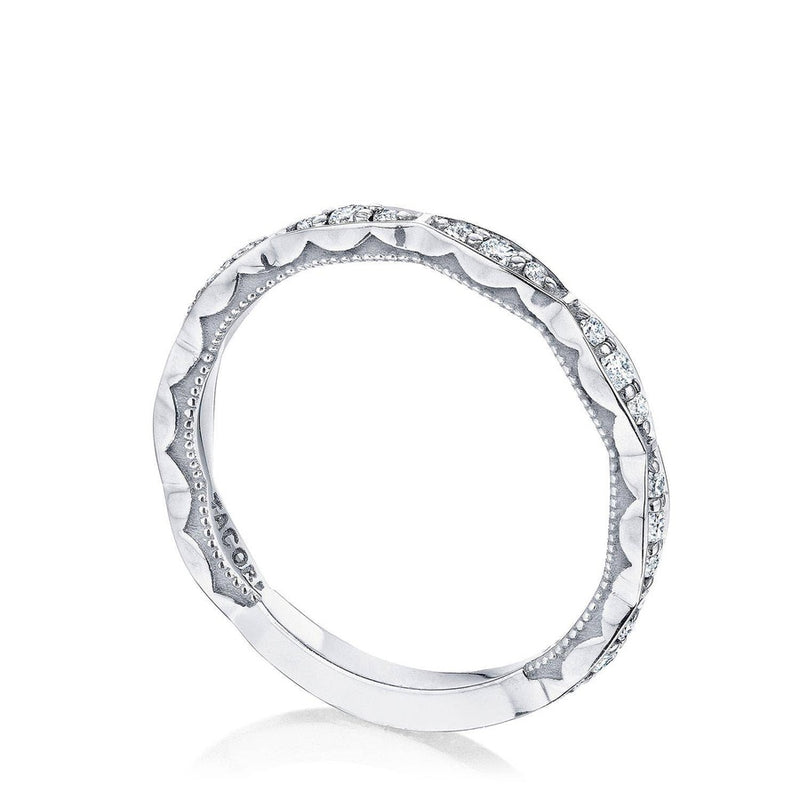 Marquise Design Wedding Band with Diamond