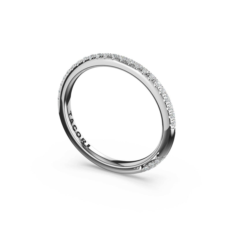 Pavé Diamond Wedding Band