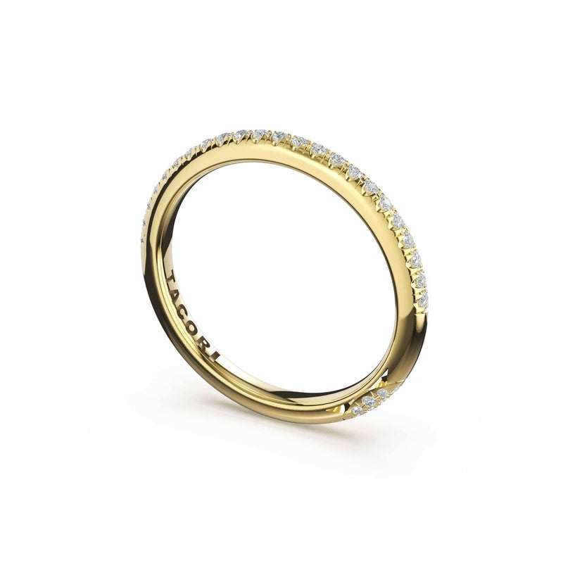 Pavé Diamond Wedding Band