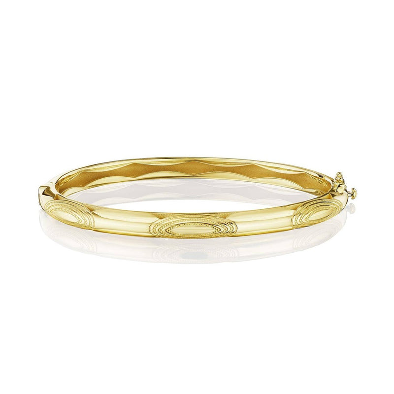 Bangle, Pulse Milgrain, 5.5mm