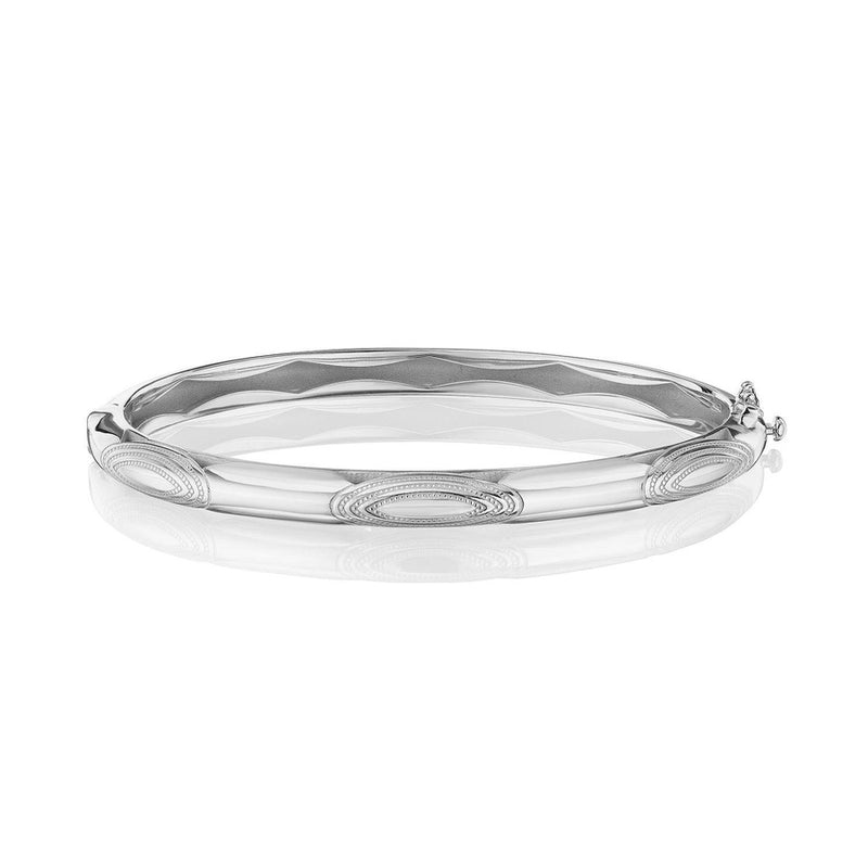 Bangle, Pulse Milgrain, 5.5mm
