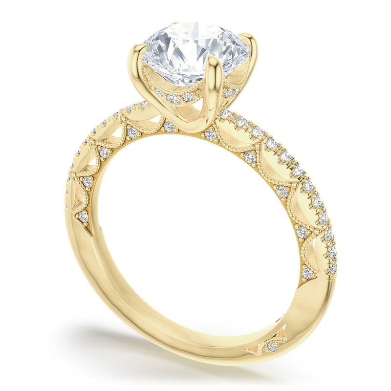 Round Solitaire Engagement Ring