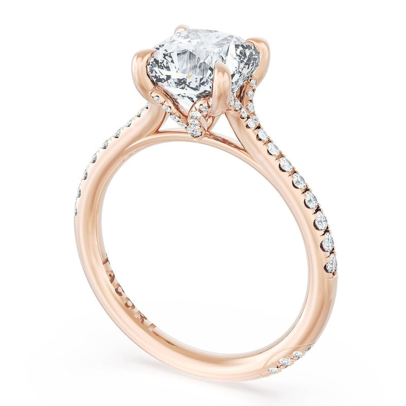 Cushion Solitaire Engagement Ring