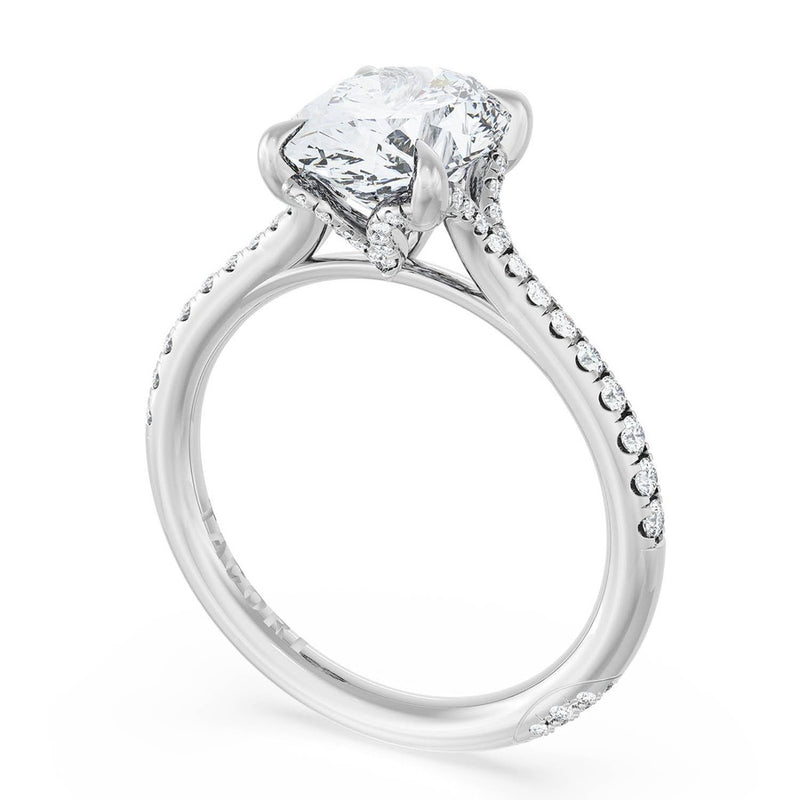 Oval Solitaire Engagement Ring
