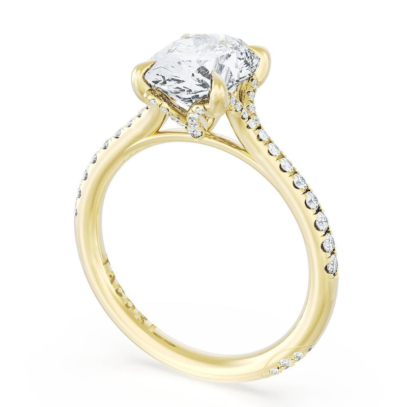 Oval Solitaire Engagement Ring