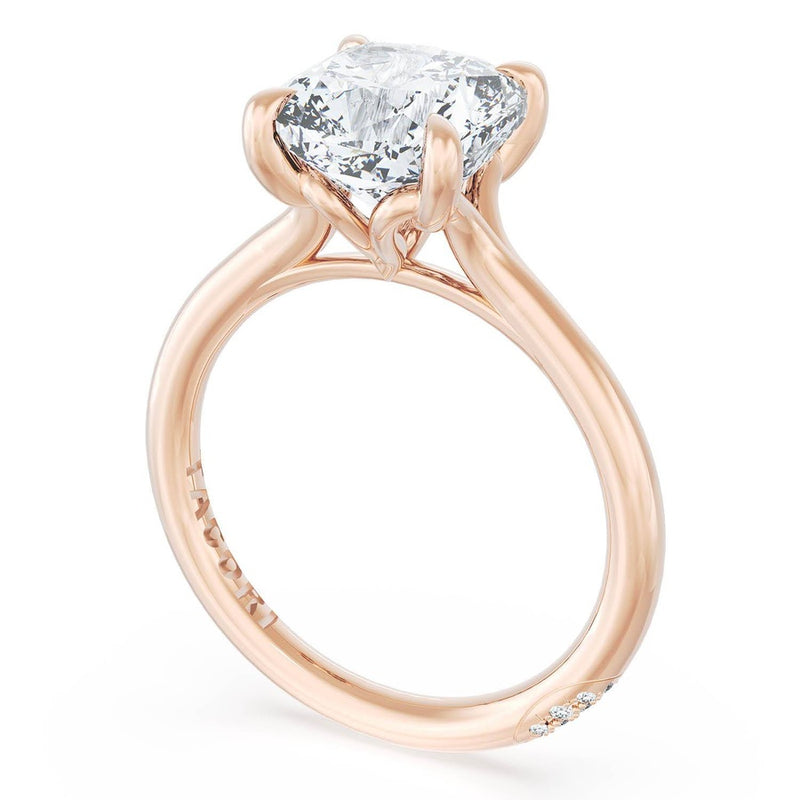 Cushion Solitaire Engagement Ring