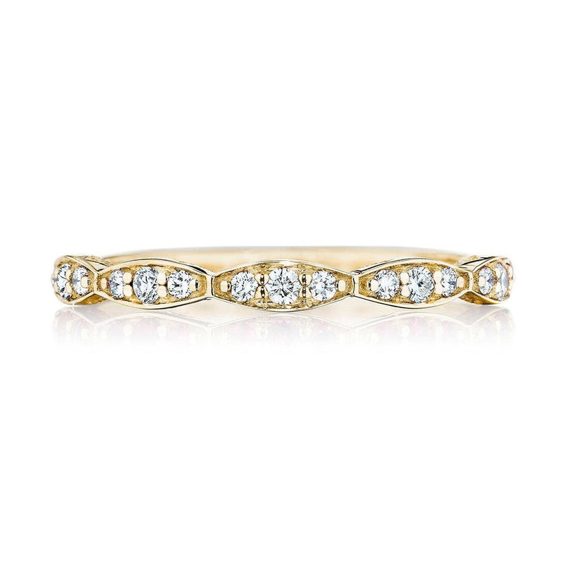 Marquise Design Wedding Band with Diamond