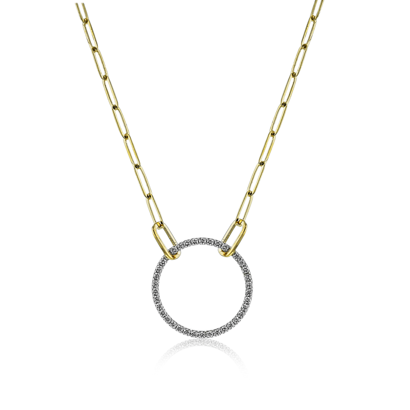 18K2T 38=.30D PENDANT