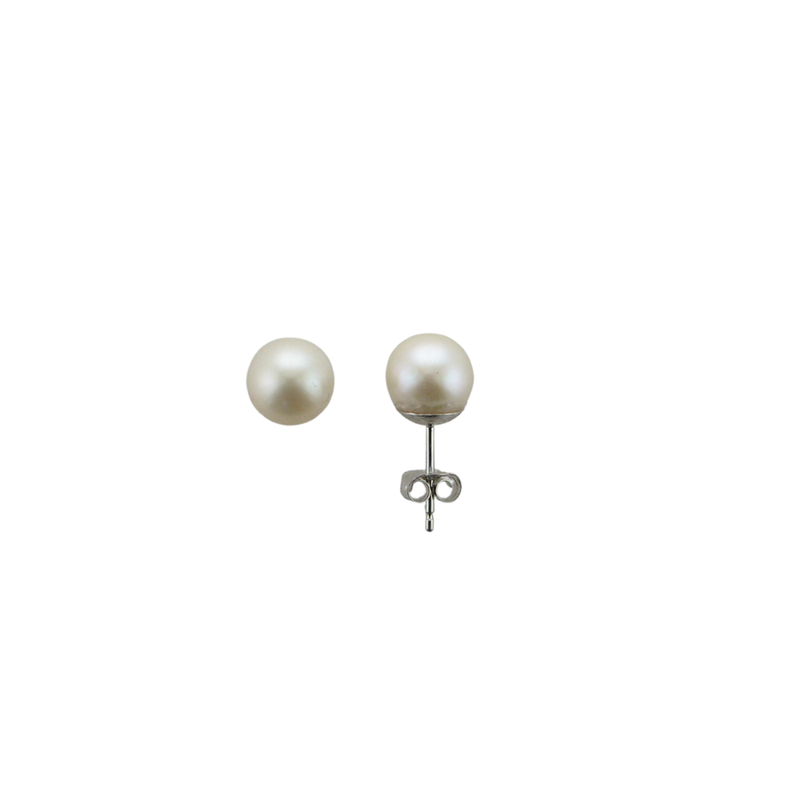 925 6.5-7MM AKOYA PEARL STUDS