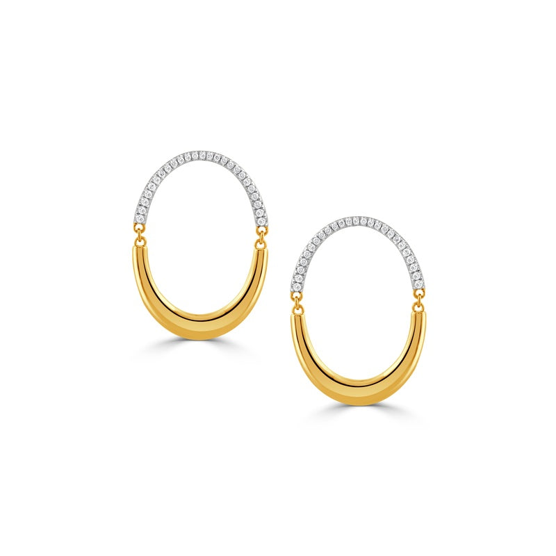 Doves By Doron Paloma Diamond Fashion Earrings E12238TT