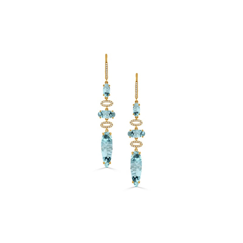 Doves by Doron Paloma Sky Blue Earrings E9113BT-Y