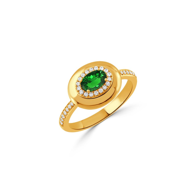 Doves by Doron Paloma Tsavorite Fashion Ring R12444TS