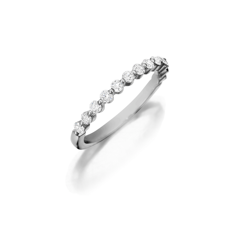 13=.50CTW 18KW PAVE BAND