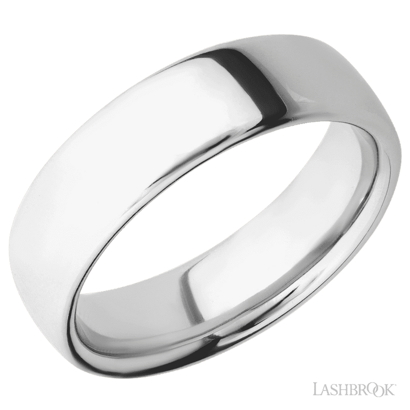 7 mm wide Ultra Comfort (our most comfortable profile) 14K White Gold band.