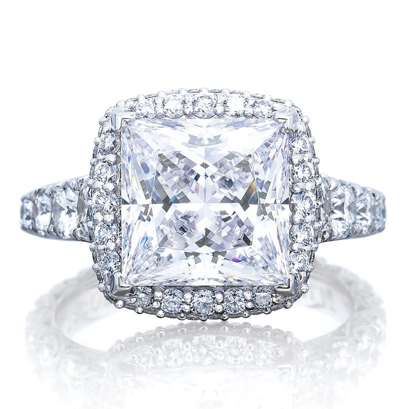 Princess Bloom Engagement Ring