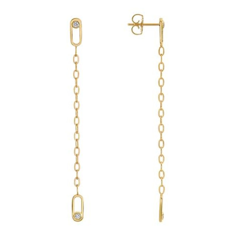 4=.13TW SI G-H 14KY EARRINGS