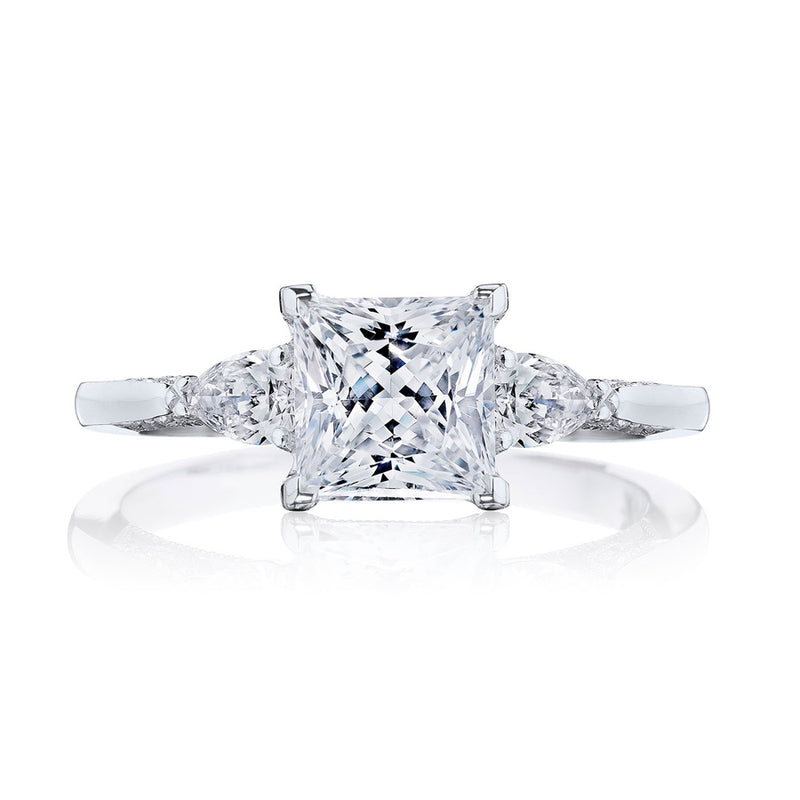 Princess 3-Stone Engagement Ring