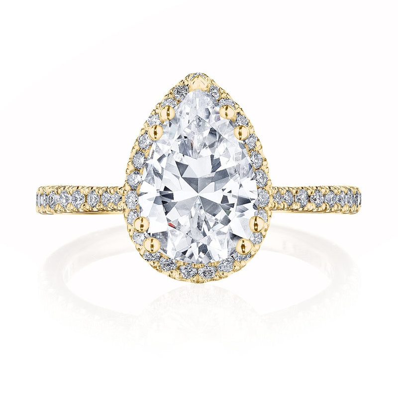 Pear Bloom Engagement Ring